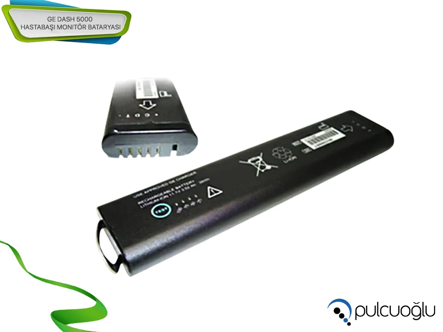                GE Dash 5000 Hastabaşı Monitör Bataryası